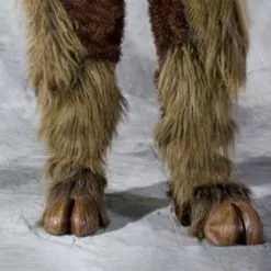 Adult Beast Hooves: Realistic Latex Hooves With Fur Foot Covering
