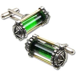 Miasmatic Reactor Core Cufflinks Alcehmy 17-CL11 3 Miasmatic Reactor Core Cufflinks Alcehmy 17-CL11