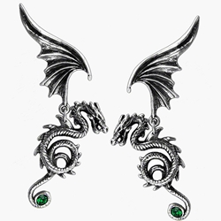Bestia Regalis Earrings Pewter Alchemy E286 3 Bestia Regalis Earrings Pewter Alchemy E286