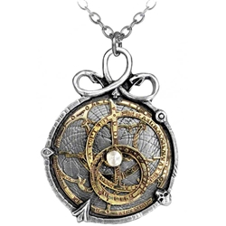 Anguistralobe Pendant Pewter Alchemy P188 3 Anguistralobe Pendant Pewter Alchemy P188