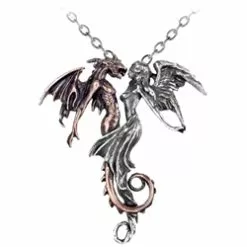 The Chemical Wedding Pendant Pewter Alchemy P453