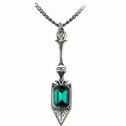 Sucre Vert Absinthe Spoon Pendant Pewter Alchemy P607