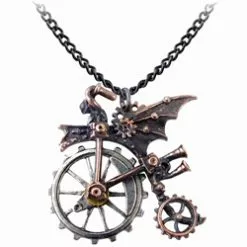 Ventus Traction Farthing Pendant Pewter Alchemy P651