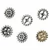 Medium Gearwheel Buttons Pewter Alchemy S10 -TheHolidayBarn Shop 17 S10