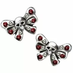 Bow Belles Studs Earrings Peweter Alchemy ULFE11