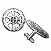 Steampunk Clock Gear Cuff Links 136.1068 -TheHolidayBarn Shop 21 2084