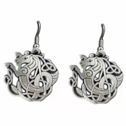 Celtic Seahorse Earrings 132.0678