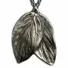 Elven Double Leaf Necklace Pendant 126.0677 -TheHolidayBarn Shop 21 2204