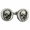 Skull Pewter Cufflinks 136.1256 -TheHolidayBarn Shop 21 2523