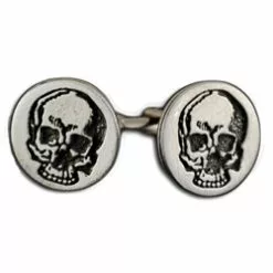 Skull Pewter Cufflinks 136.1256