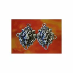 Lion Cloak Clasp Fine Pewter 130.1625