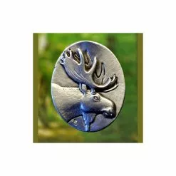 Moose Brooch Fine Pewter 106.0642