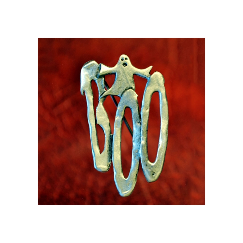 Halloween Ghost Brooch Fine Pewter 106.0066 3 Halloween Ghost Brooch Fine Pewter 106.0066