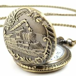 Train Pocket Watch Or Pendant PW1002