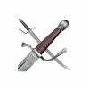 Medieval Falchion With Scabbard - Stage Combat Sword 2 Medieval Falchion With Scabbard - Stage Combat Sword -TheHolidayBarn Shop 25 14769 1
