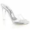 Clear Heel Slip On Mules -TheHolidayBarn Shop 34 2224