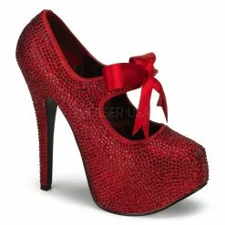 Teeze Rhinestone Platform Mary Jane Pumps 34-4298 7 Teeze Rhinestone Platform Mary Jane Pumps 34-4298 -TheHolidayBarn Shop 34 4298 3