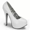 Teeze Basic White Platform Pumps 34-4305