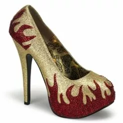 Teeze Flame Platform Pumps 34-4338