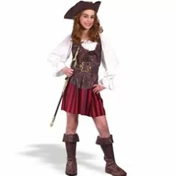 Girl High Seas Buccaneer Child Costume 38-18964