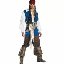 Pirates Of The Caribbean - Captain Jack Sparrow Adult Costume 38-31483