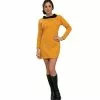 Star Trek Classic Gold Dress Deluxe Adult Costume 38-60288 -TheHolidayBarn Shop 38 60288