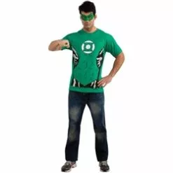 Green Lantern (Male) T-Shirt Adult Costume Kit 38-801535