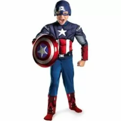 The Avengers Captain America Classic Muscle Chest Toddler Costume 38-802406