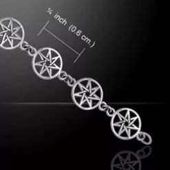 Elven Star Link Silver Bracelet