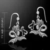 Dark Water Fairy Silver Earrings -TheHolidayBarn Shop 52 TE2079