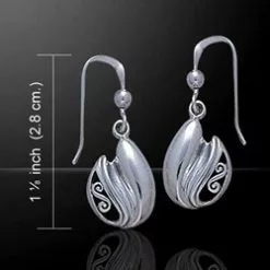 Celtic Knotwork Silver Earrings 52-TE2083