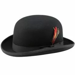 The Classic Derby Hat - Black,The Classic Derby In Black