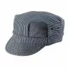 Hickory Stripe Engineer Cap 1 Hickory Stripe Engineer Cap -TheHolidayBarn Shop 77 6254