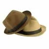 Straw Crusher Fedora Style Hat -TheHolidayBarn Shop 77 7183