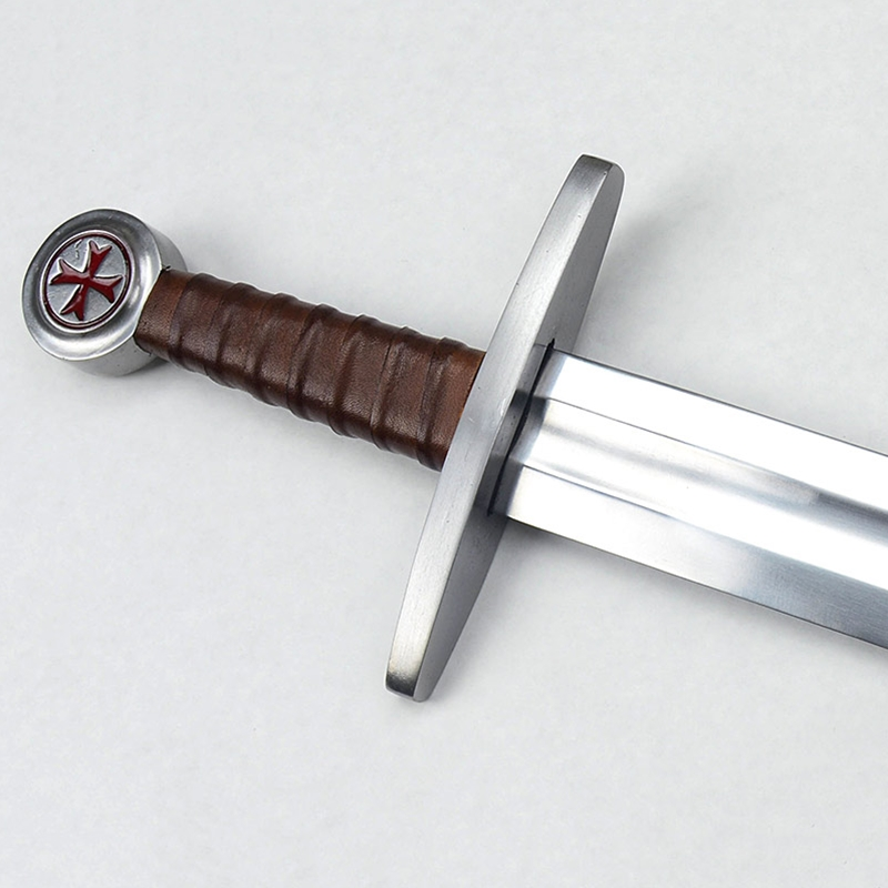 Templar Arming Sword With Scabbard 5 Templar Arming Sword With Scabbard - Image 3