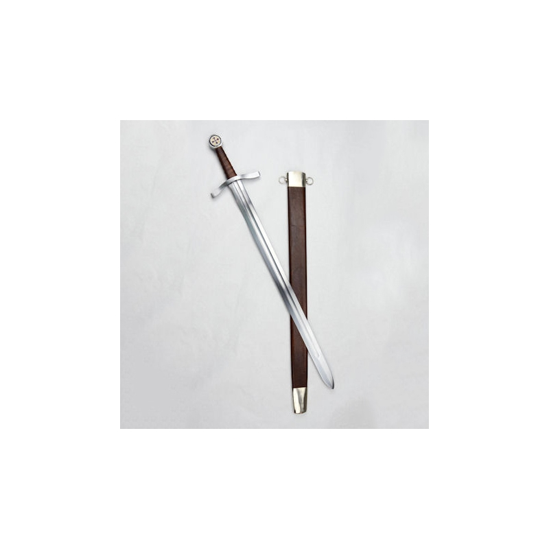Knight's Templar Arming Sword With Scabbard 3 Knight's Templar Arming Sword With Scabbard