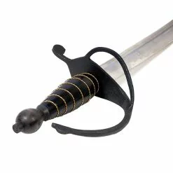 Anix Sword With Forged Iron Guard & Crown -TheHolidayBarn Shop AH 4225 6