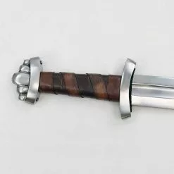 Five-Lobe Viking Sword With Suspension Loop Scabbard,Five Lobe Viking Sword 8 Five-Lobe Viking Sword With Suspension Loop Scabbard,Five Lobe Viking Sword -TheHolidayBarn Shop AH 6963R ST 3