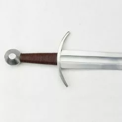 Knightly Arming Sword With Adjustable Hanging Scabbard 8 Knightly Arming Sword With Adjustable Hanging Scabbard -TheHolidayBarn Shop AH 6972R LP 3