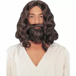 Biblical (Brown) Wig And Beard 100-135867