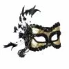 Black And Gold Carnival Mask 100-140507 2 Black And Gold Carnival Mask 100-140507 -TheHolidayBarn Shop BS20836