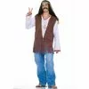 Faux Suede Hippie Vest Costume 100-152287