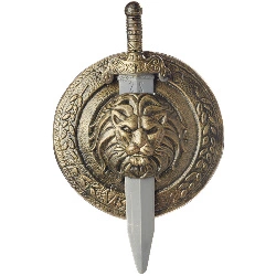 Gladiator Costume Shield And Sword 3 Gladiator Costume Shield And Sword