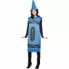 Crayola Blue Crayon Adult Costume 100-188530 -TheHolidayBarn Shop BS68719