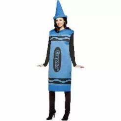 Crayola Blue Crayon Adult Costume 100-188530