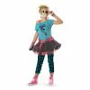 80's Valley Girl Child Costume 100-194812 -TheHolidayBarn Shop BS68961