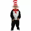 Cat In The Hat Toddler Costume 2 Cat In The Hat Toddler Costume -TheHolidayBarn Shop BS801246