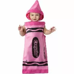 Crayola Tickle Me Pink Crayon Bunting Infant Costume 100-199875