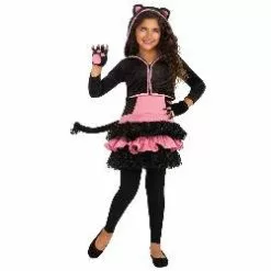 Black Kitty Hoodie Child Costume 100-216331