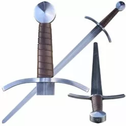 Medieval Short Sword Baderon - Stage Or Sharp Version